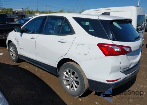 2018 Chevrolet Equinox Ls from USA, damaged, VIN 2GNAXHEV1J6312282